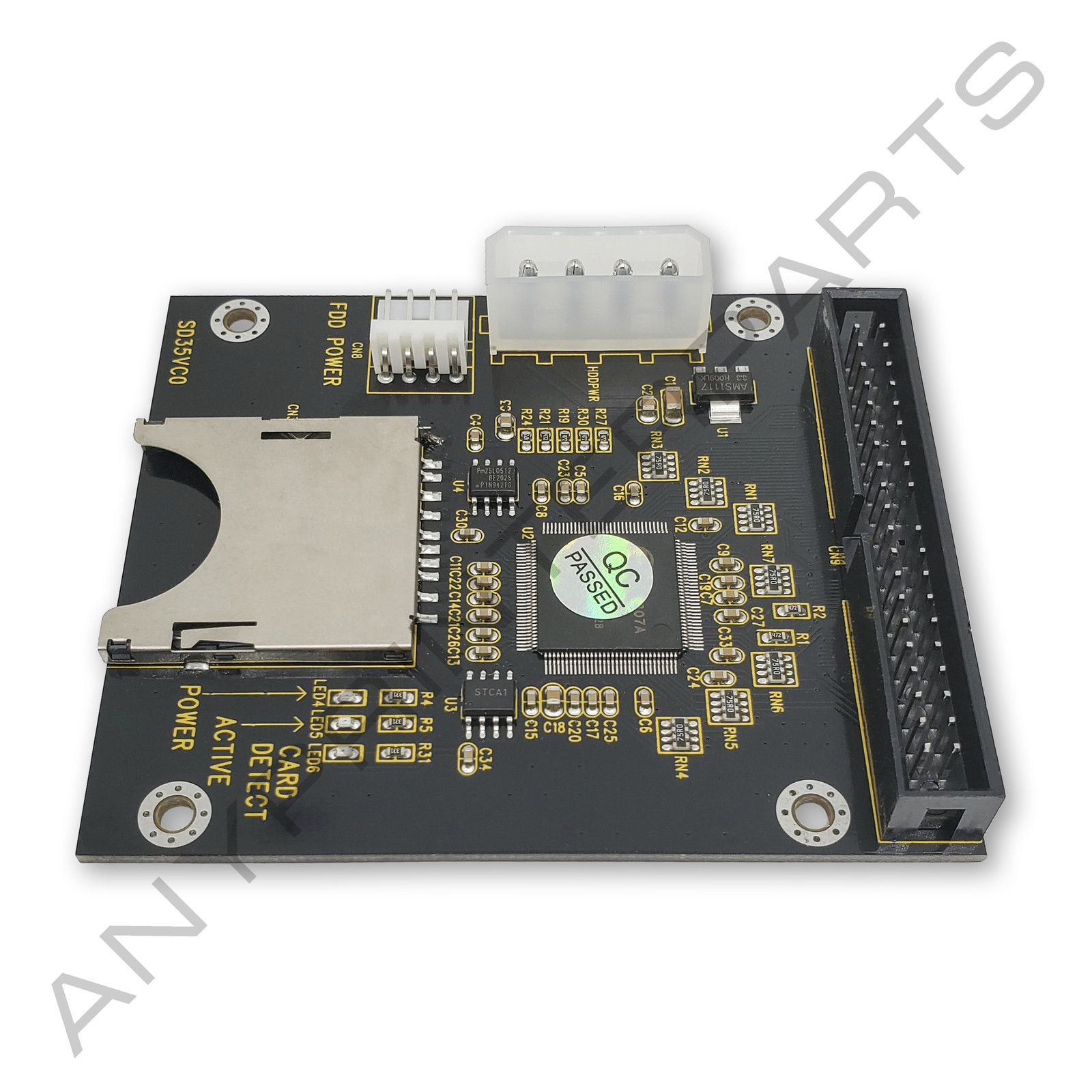 New SD SDHC Memory Card to 3.5″ 40 Pin IDE Hard Disk Drive Adapter Converter