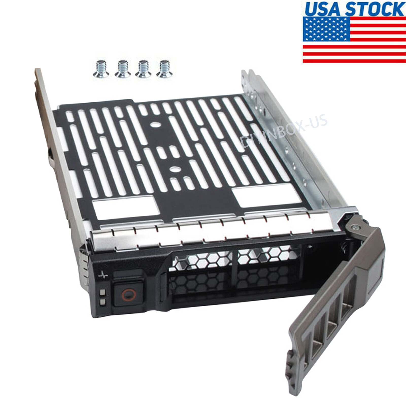 Dell 3.5″ LFF SAS SATA HDD Drive Caddy Try For Dell PowerEdge R730 R720 R520
