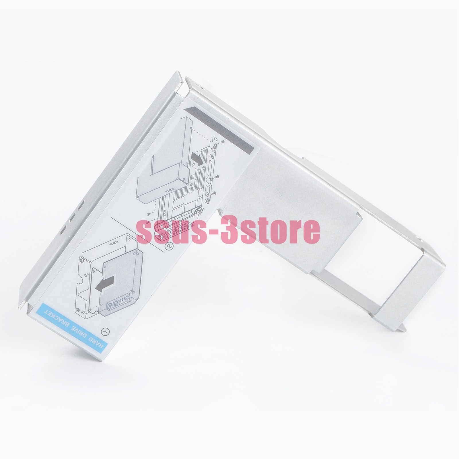 6PCS 2.5″ 3.5″ SAS HDD Tray Adapter For Dell PowerEdge R710 R720 R730 R630 R410