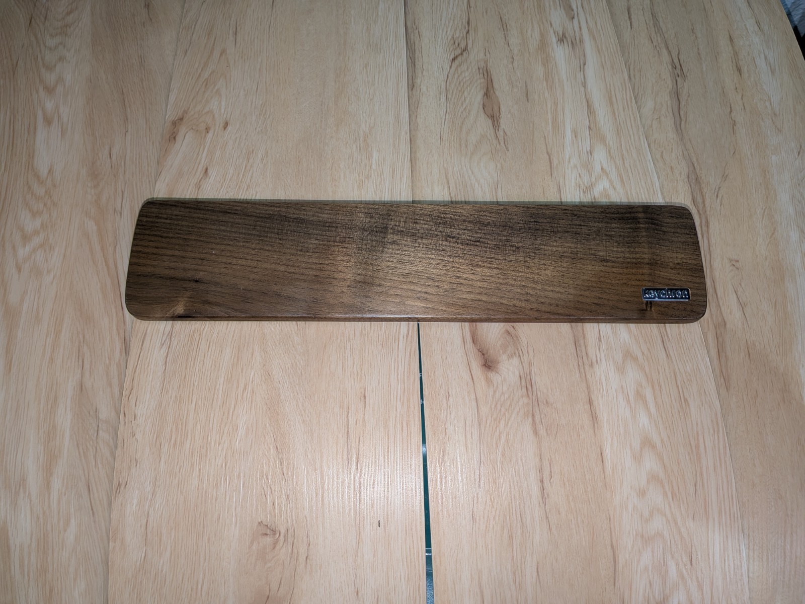 keychron walnut wood palmrest