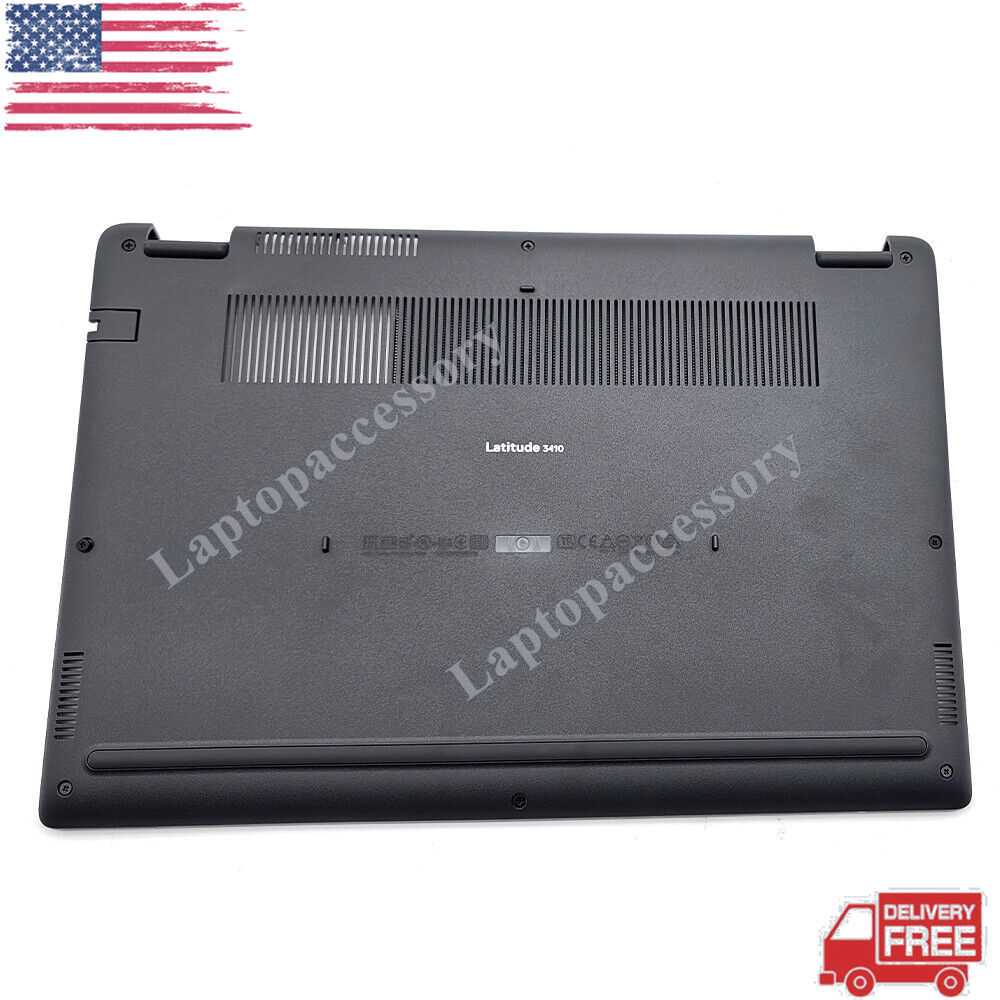New 0VMY1K For Dell Latitude 3410 Laptop Bottom Case Base Cover Black Enclosure
