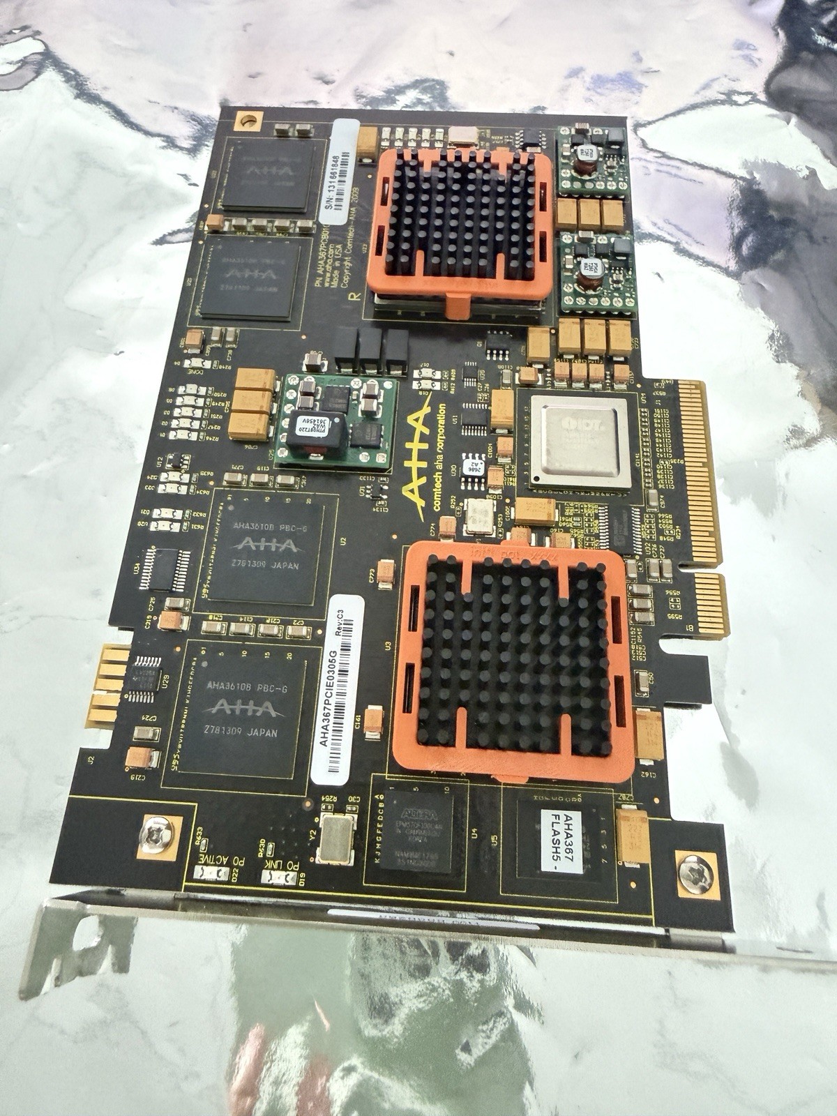 AHA GZIP AHA367PCIe 10.0 GBits/sec Accelerator Card AHA367PCIE0305G