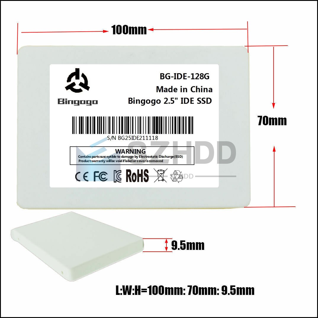 NEW 128GB SSD 2.5″ IDE PATA For IBM T40 T41 T42 T43 Computer Hard Disk Drive HDD