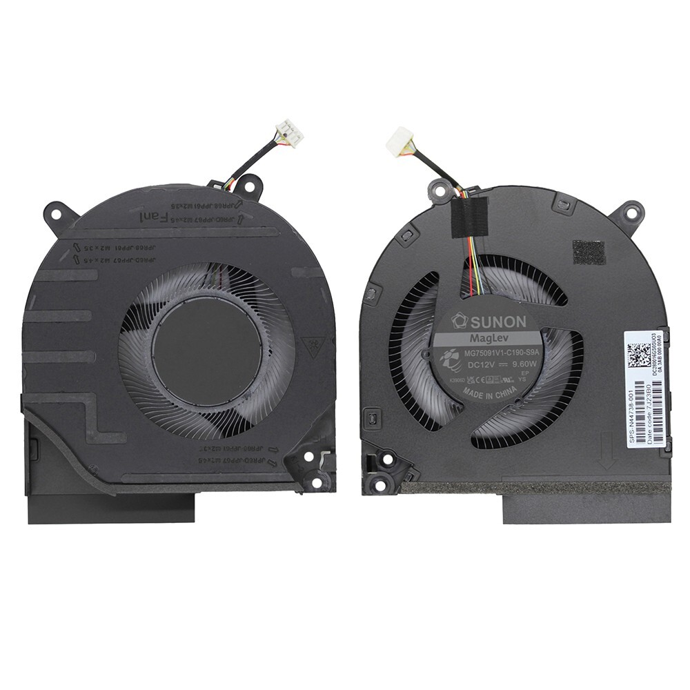 OEM CPU GPU Cooling Fan N44738-001 For HP Victus 16-R 16-R0073CL TPN-C169 Laptop