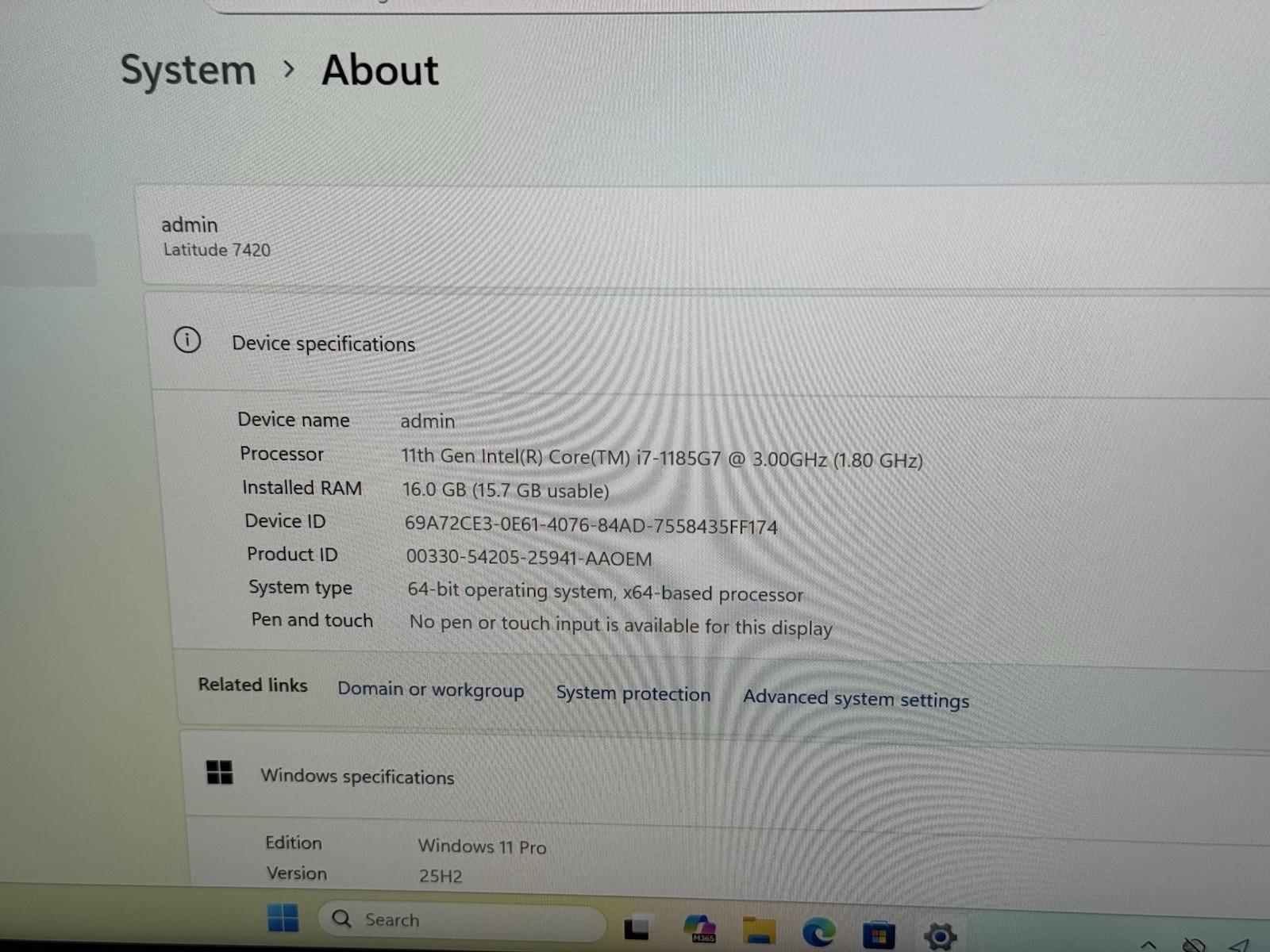 Dell Latitude 7420 14″ i7-1185G7 @ 3.0GHz 256GB SSD, 16GB RAM – Free Shipping!