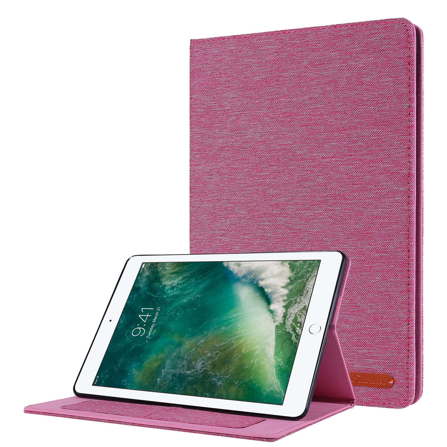 Leather Case Folio Folding TPU Back Cover For iPad 9th Gen 10.2″ Air Pro 9.7″