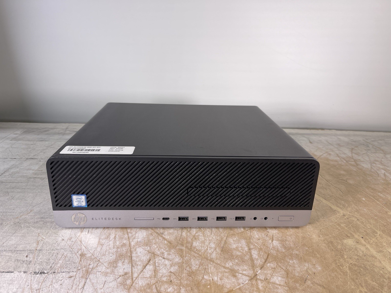 HP ELITEDESK 800 G5 SFF i5-9500 @ 3.00GHz, 16GB RAM, NO HDD/OS