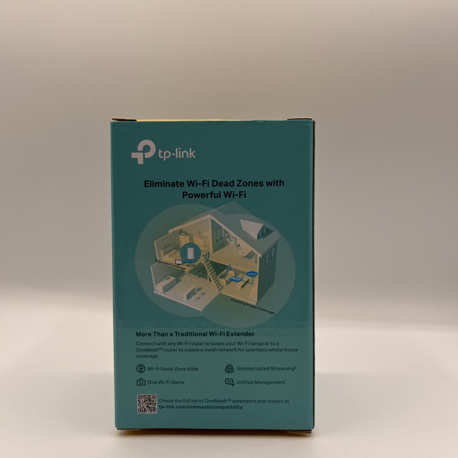 TP-Link RE750C AC750 Dual Band Mesh Wi-Fi Range Extender OPEN BOX