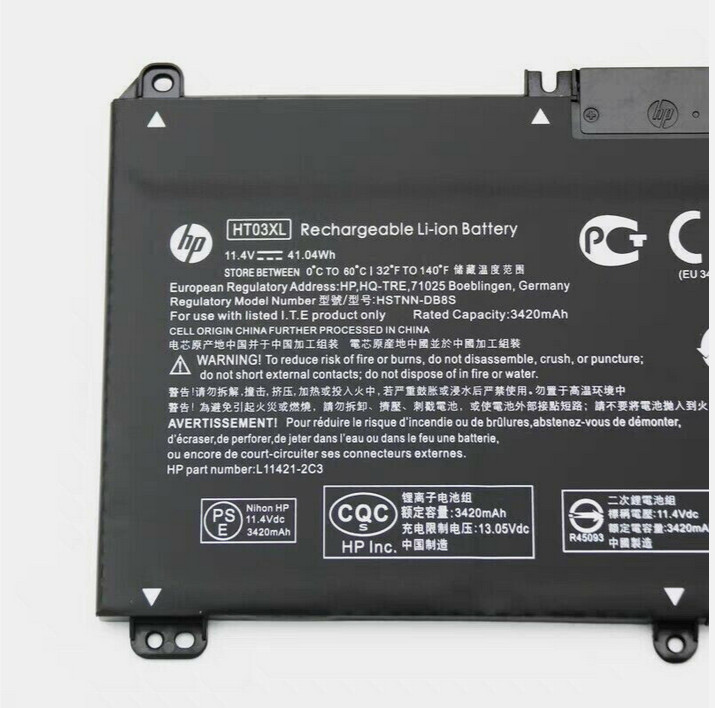 NEW Genuine 41.9Wh HT03XL Battery for HP Pavilion 240/245/250/255 G7 Series