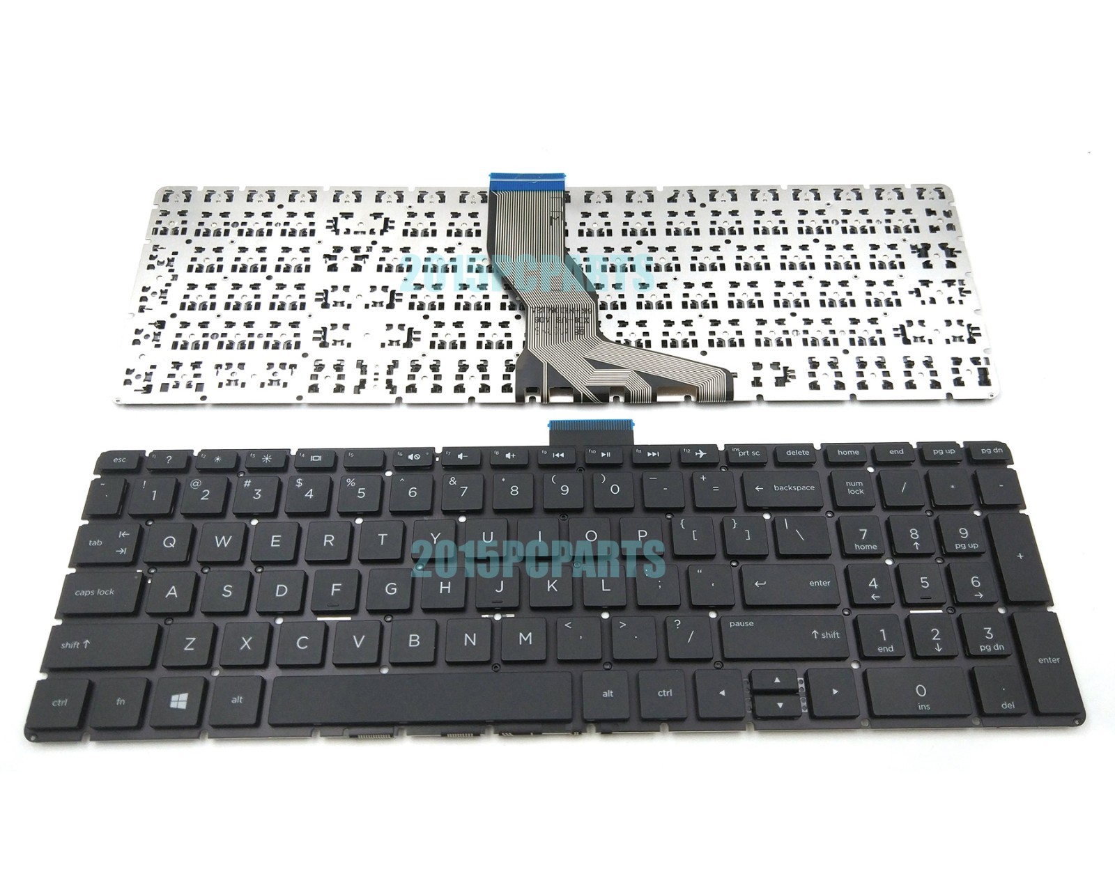New HP 250 G6 255 G6 256 G6 Keyboard US Black