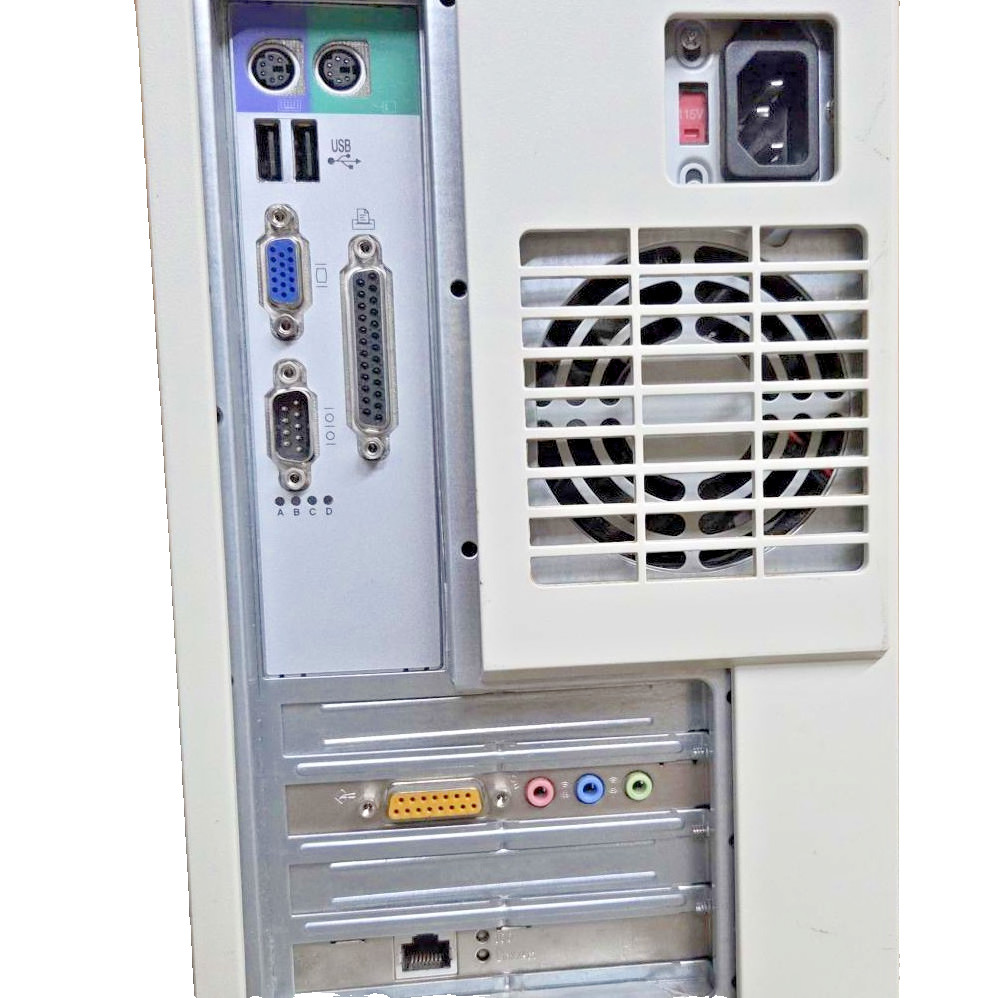 Retro Dell Dimension L550r minitower PIII PC, CD-RW, 20GB HD, clean Windows 98SE