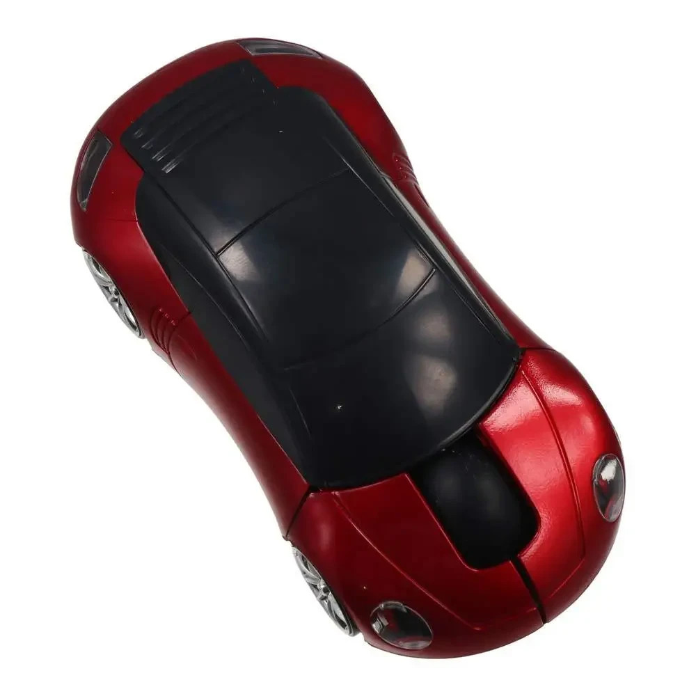 2.4G Wireless Car Shaped Mouse Ergonomic Optical USB Receiver Portable PC Laptop