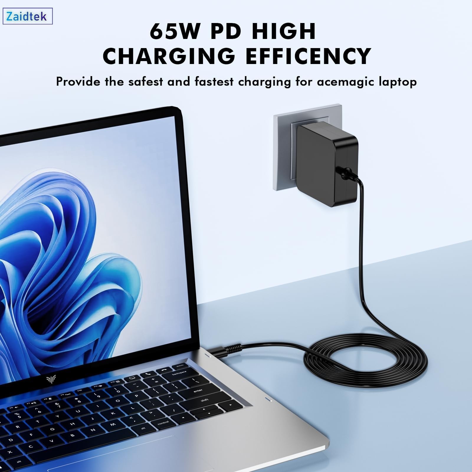 65W USB C Laptop Charger Compatible with ACEMAGIC AX15 AX16PRO KAIGERR AX15 R…