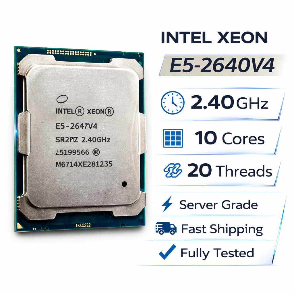Intel Xeon E5-2640 v4 2.40GHz 10-Core 20-Thread LGA2011-3 Server CPU SR2NZ