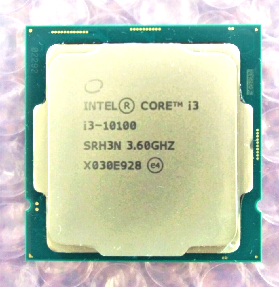 SRH3N – Intel Core i3-10100 4 Core 3.6 GHz LGA 1200 Intel UHD Graphics CPU
