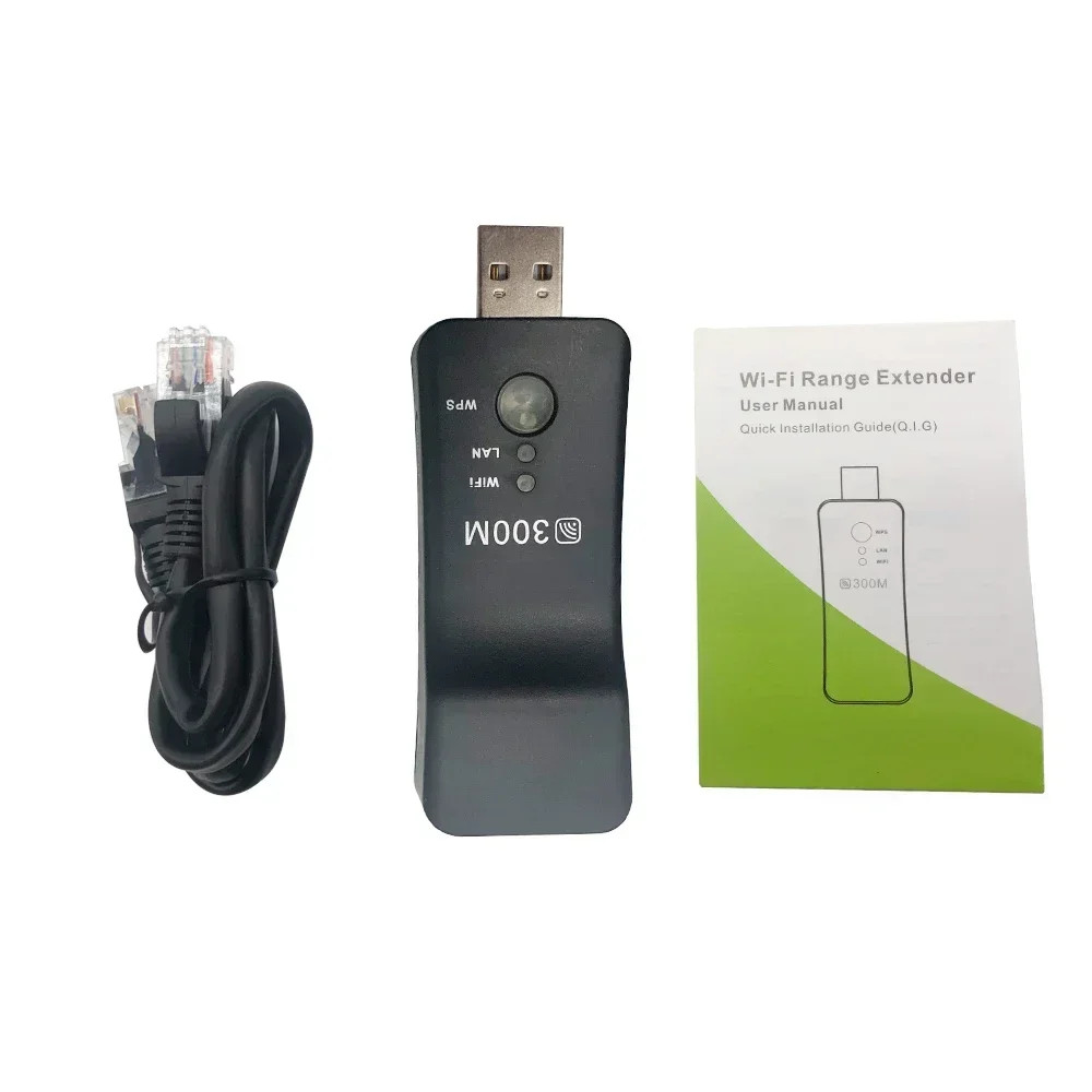 300Mbps USB Smart TV Wifi Wireless Repeater for Samsung Sony LG TV Adapter TV