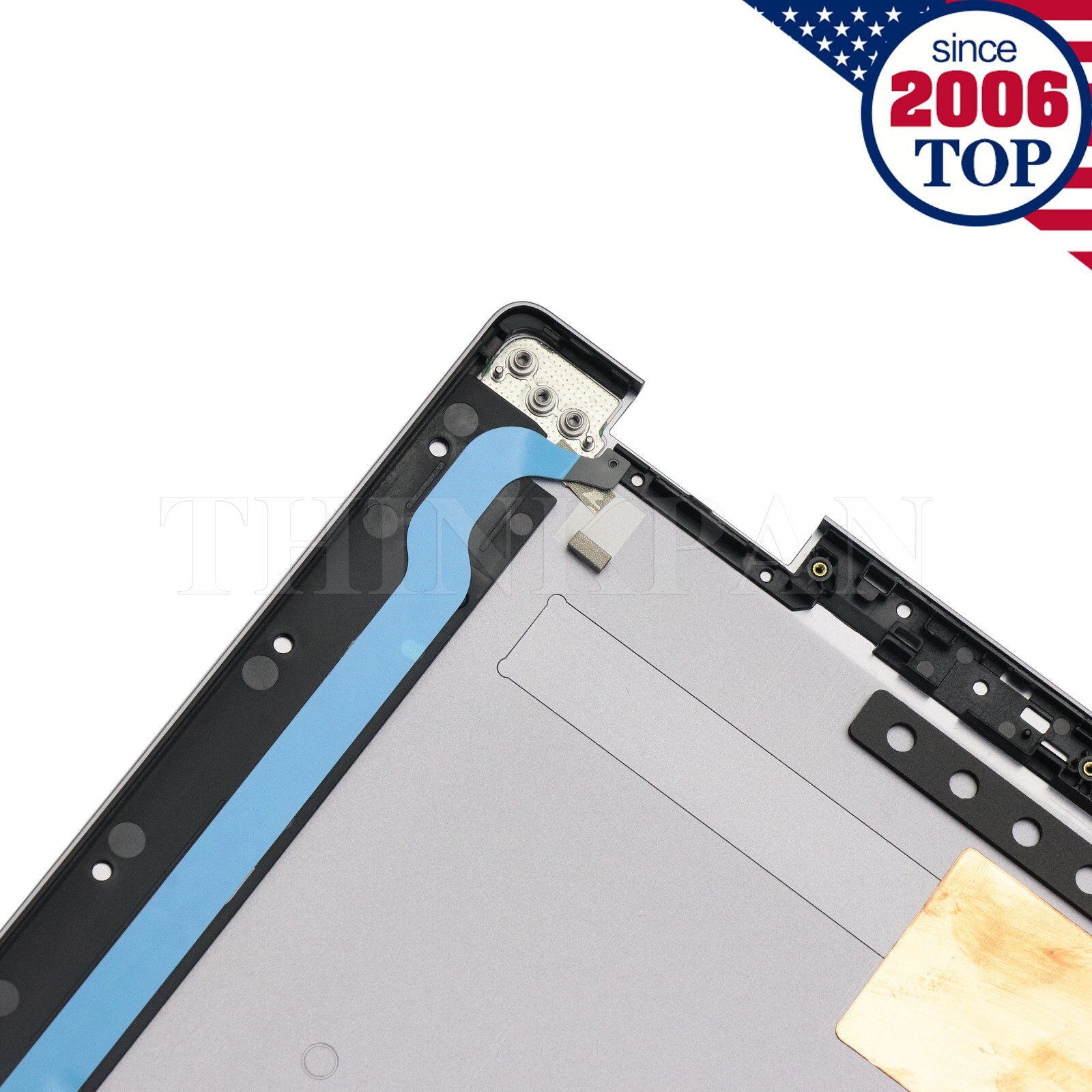 New LCD Back Cover For Lenovo YOGA 7-16IRL8 YOGA 7-16ARP8 2023 Metal Silver Gray
