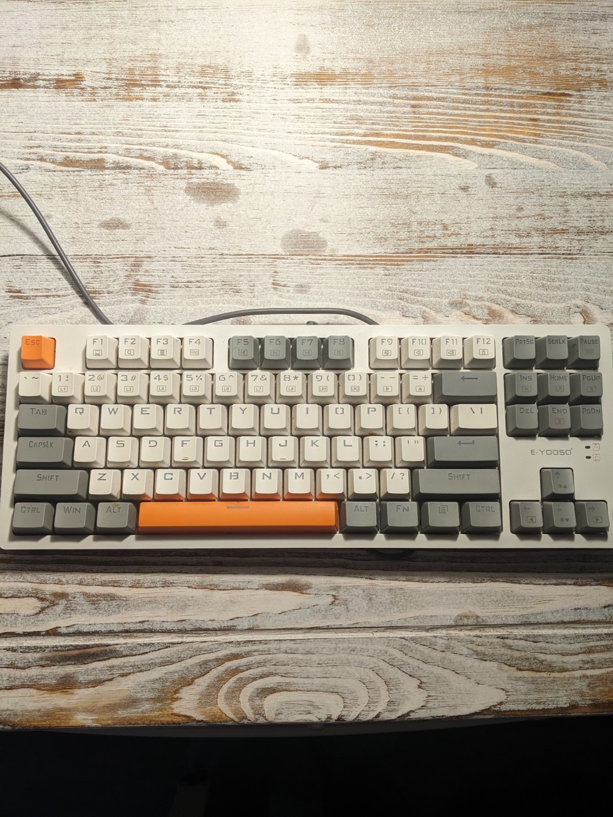 E-YOOSO Single Color Running Backlight Mech Keyboard