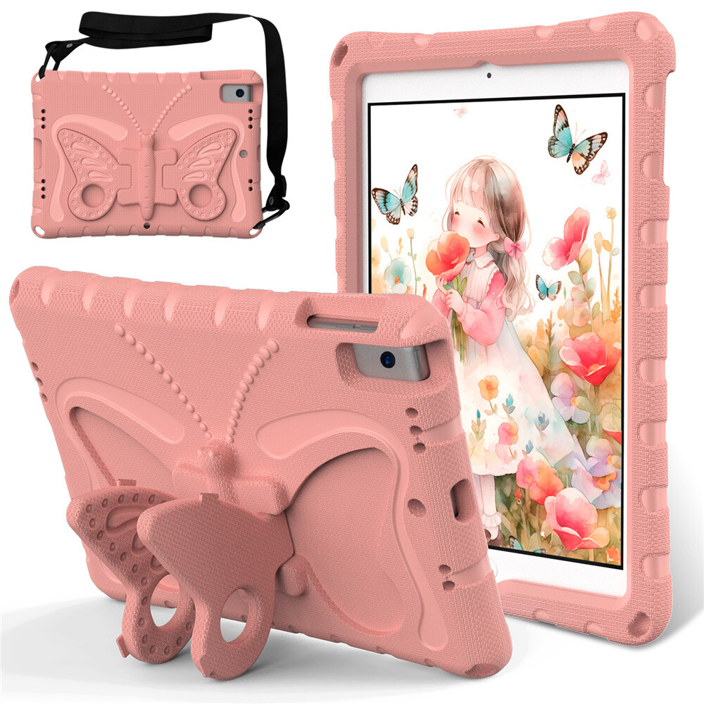 Kids Cute Shockproof EVA Case Cover Strap For iPad 11/10/9/8/7/6/5th Air Pro 11