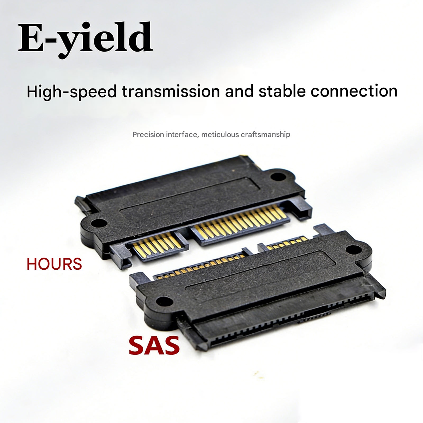 1/5/10PCS SAS To SATA 22 Pin Male Converter HDD Hard Disk Adapter SFF-8482e7