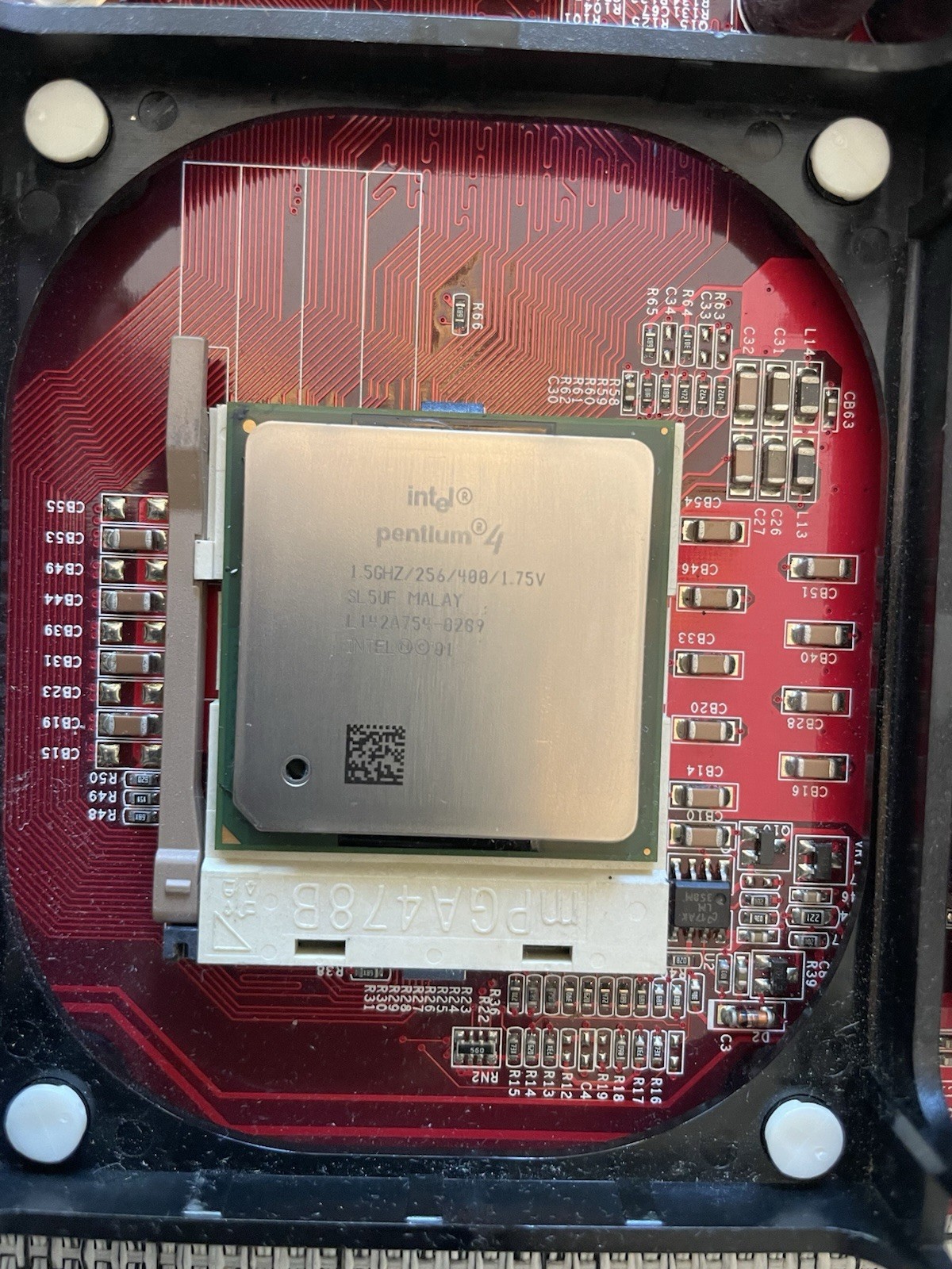 MSI MS-6547, Socket 478, Intel Motherboard w/Pentium 4 CPU