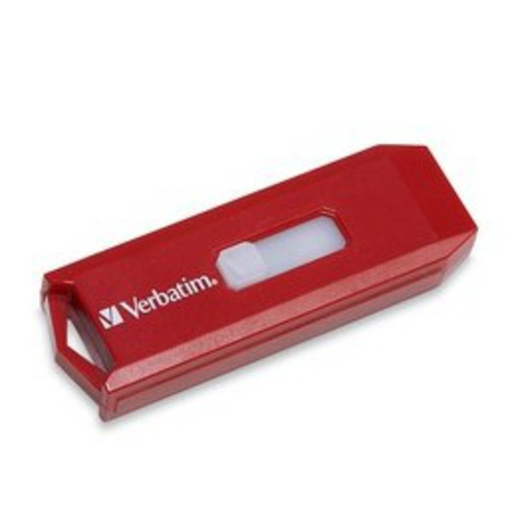 Verbatim 64GB Store N Go USB 2.0 Flash Drive – Red (97005)