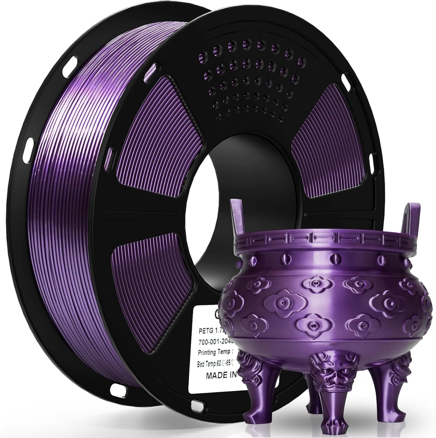【Buy 4 Pay 3！】GEEETECH 3D Printer Filament PLA/ABS+/PETG/TPU/Resin 1KG 1.75mm US