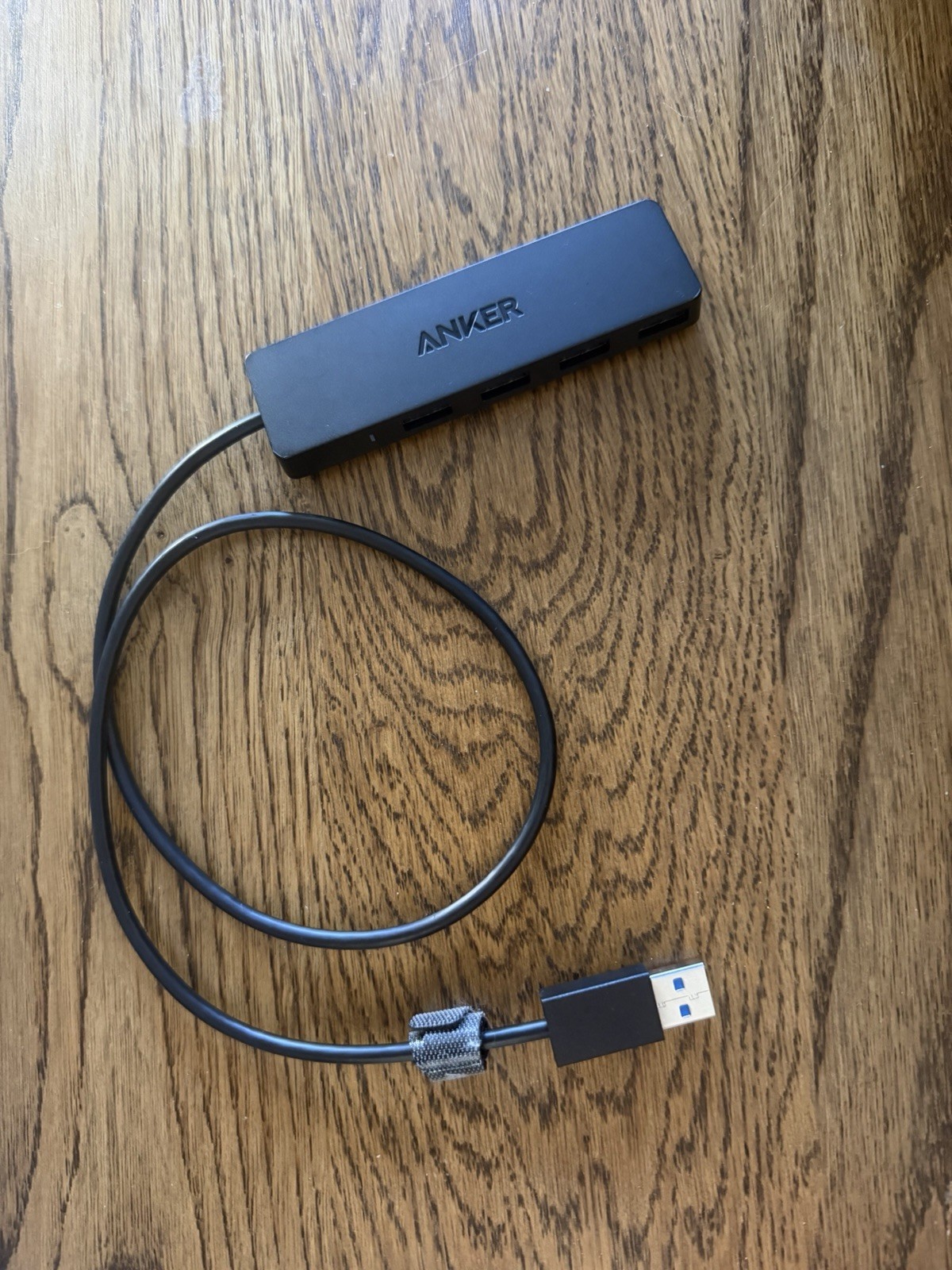 Anker A7516 4-Port Ultra Slim USB 3.0 Data Hub USB-A Splitter Black