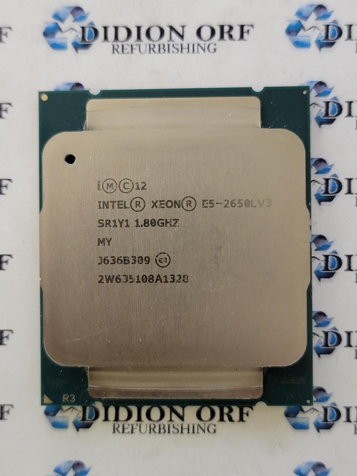 INTEL Xeon E5-2650LV3 SR1Y1 1.80 GHz 30 MB 65 W Grade B SKU 21135