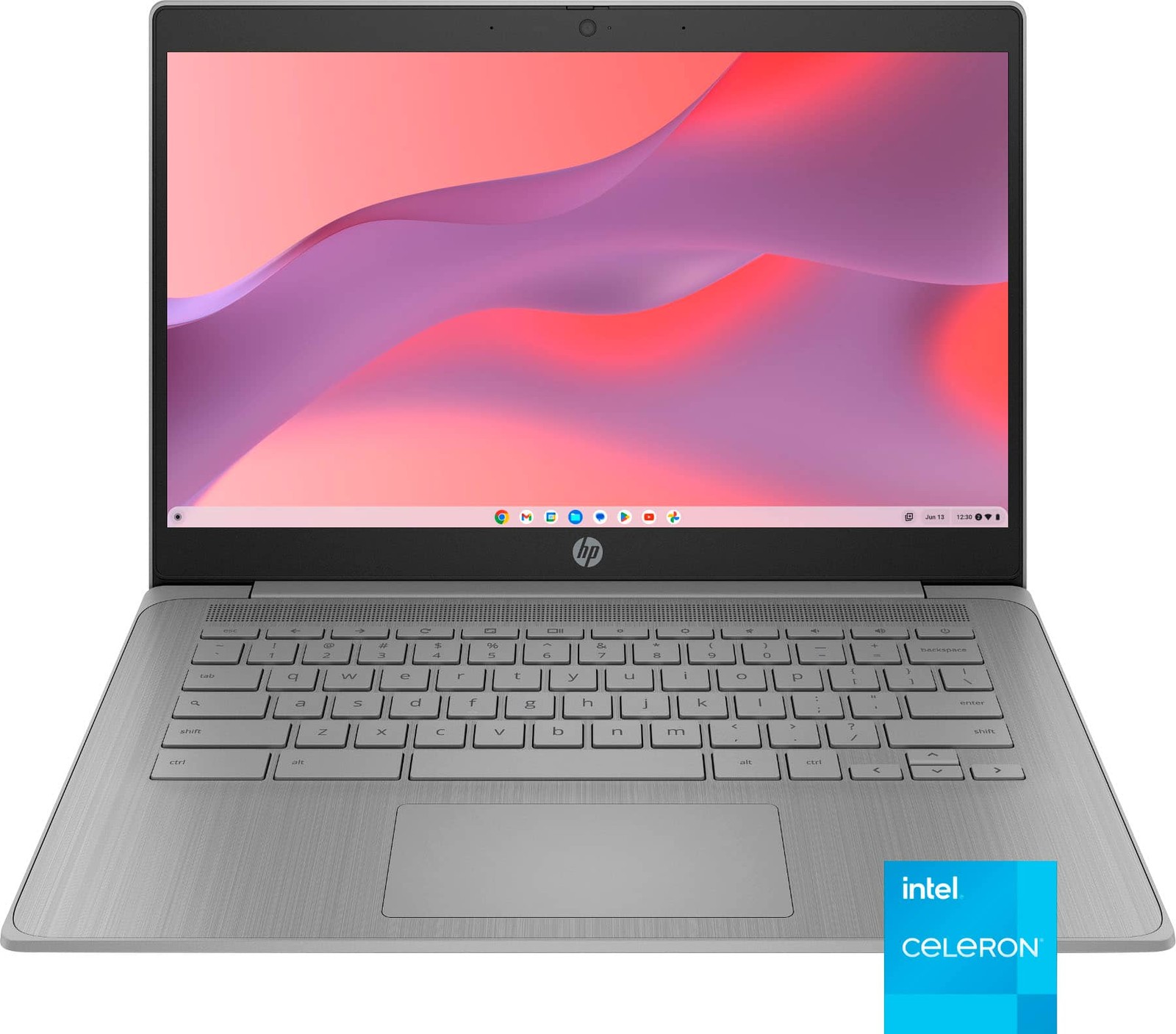 HP – 14″ Chromebook – Intel Celeron – 4GB Memory – 64GB eMMC – Modern Grey
