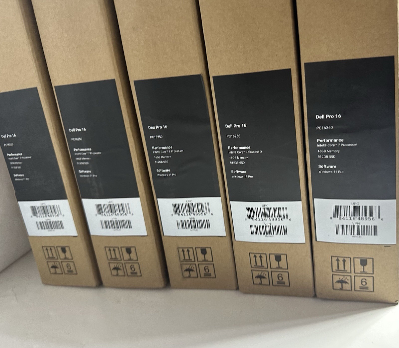 1 EMPTY BOX WITH INSERTS FOR DELL PRO 16 PC16250 – FREE SHIPPING