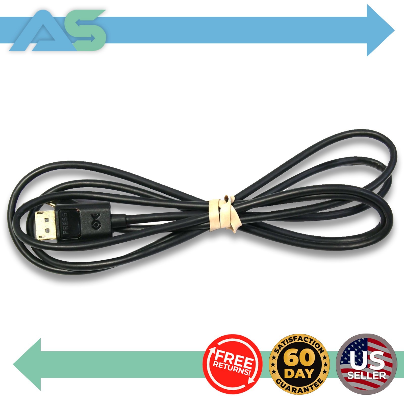 Cable Matters USB-C (Male) to DisplayPort (Male) 1.4 Cable 6 FT – 8K@60Hz Black