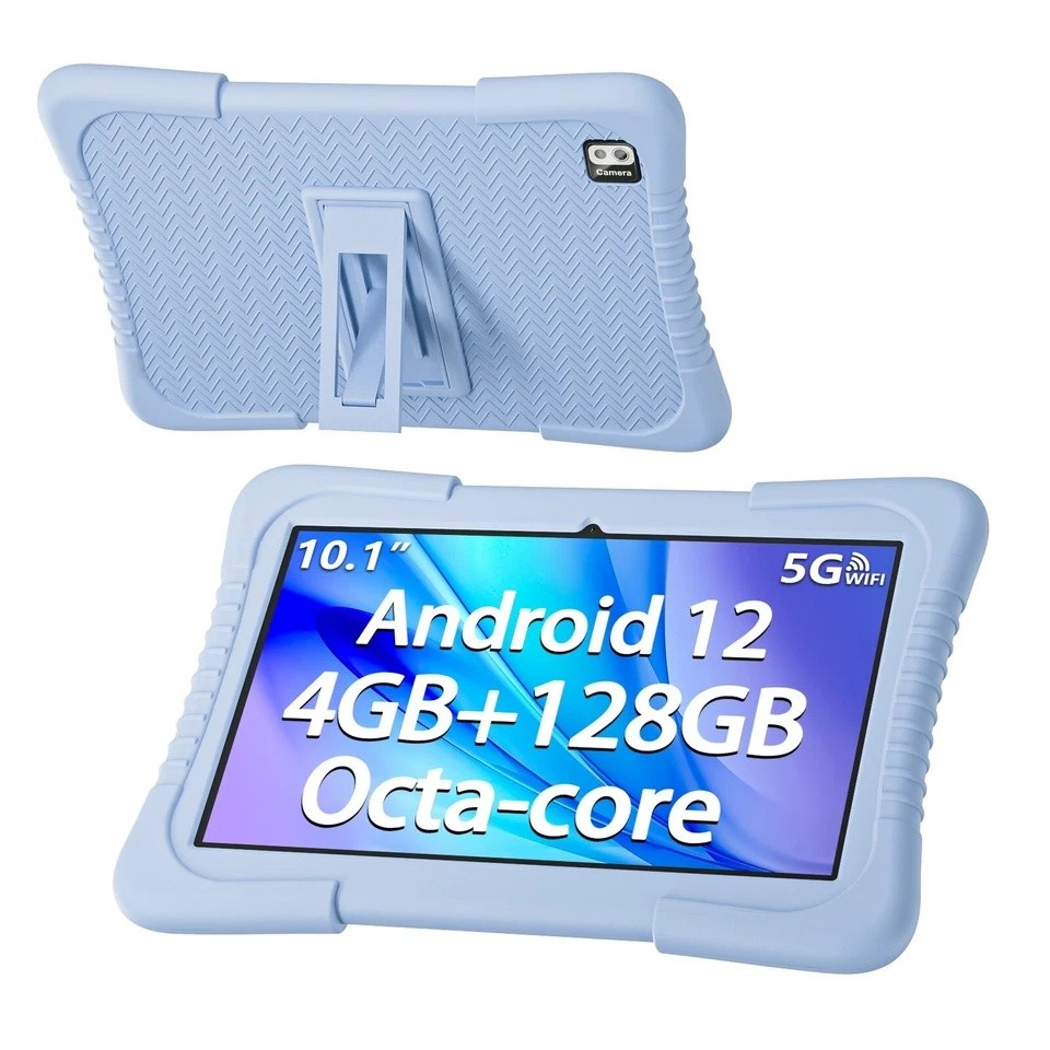 Kids Tablet 10 inch Android 12/13 Tablet for Kids 64/128GB with Parental Control