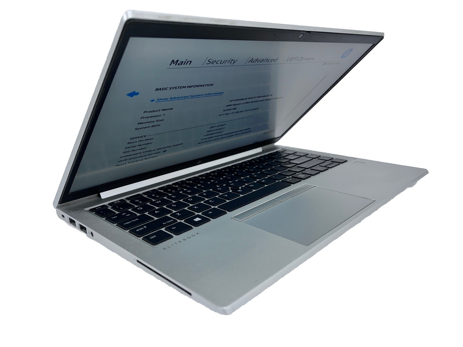 HP EliteBook 845 G7 14″ FHD R5-4650U w/Radeon @ 2.10GHz 16GB 512GB *Grade C*
