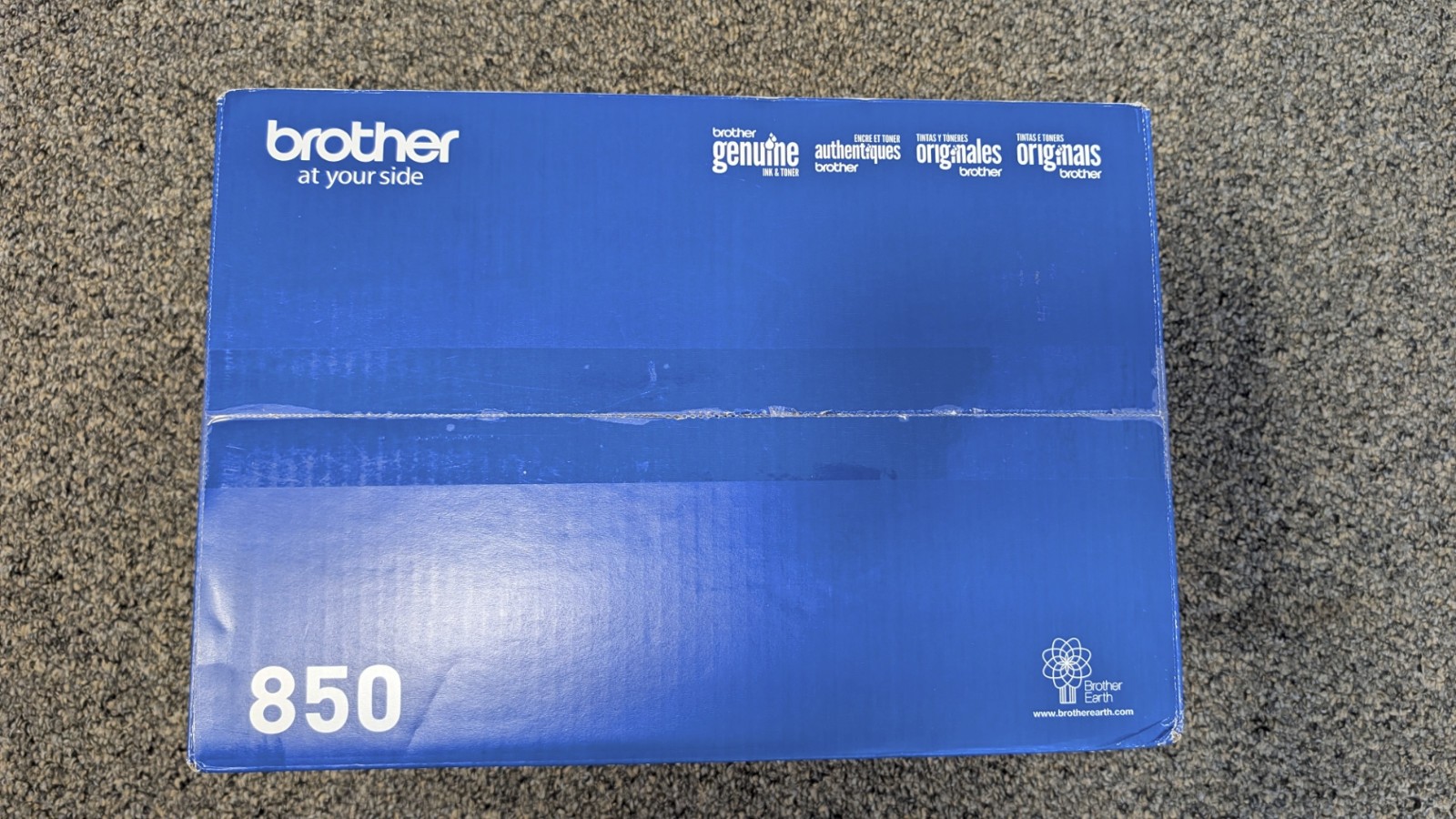 Brother Genuine TN-850 Black High Yield Toner Cartridge – Brand New Sealed Box
