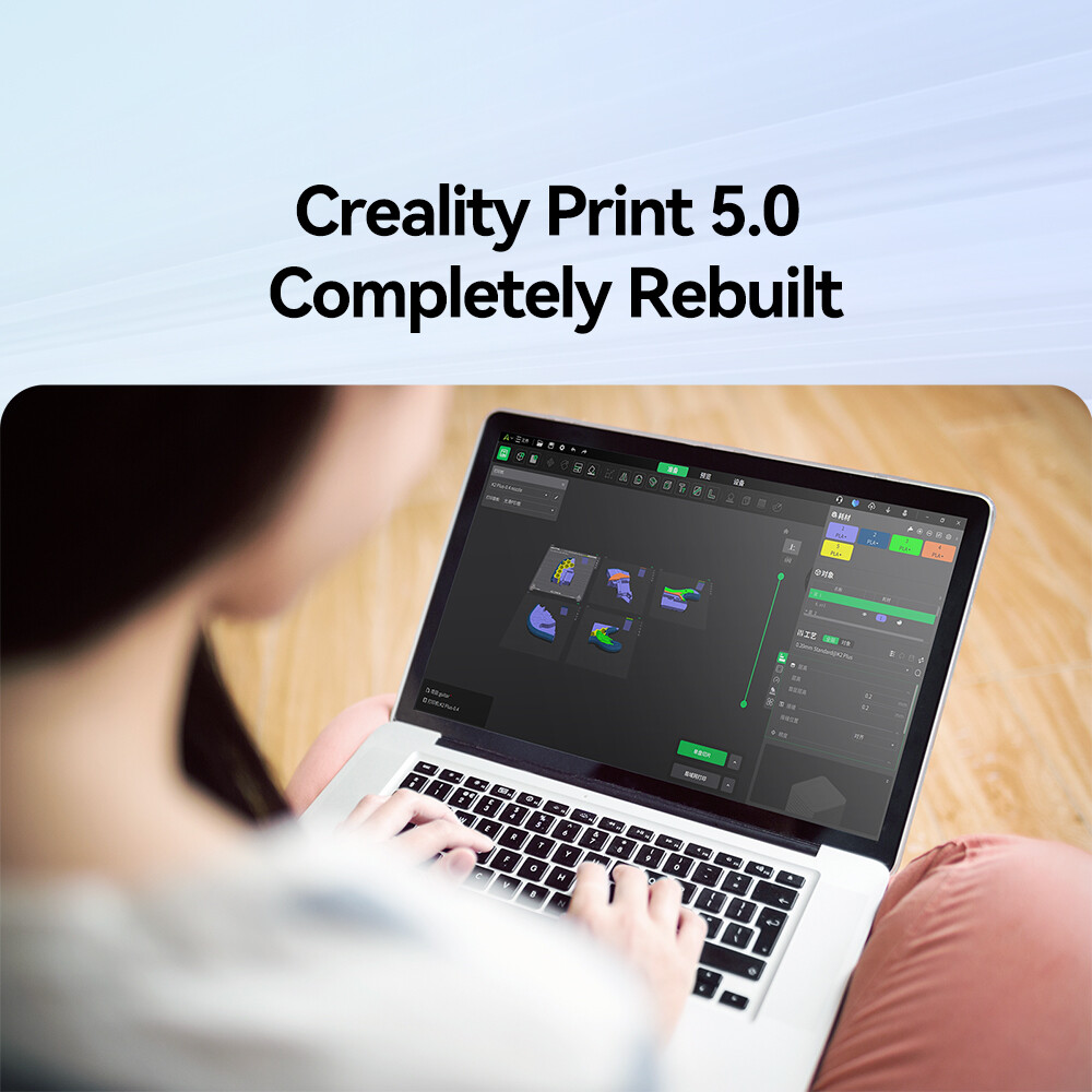 【Refurbished】Creality K2 Plus 3D Printer Dual AI Camera 350x350x350mm Print Size