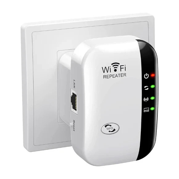 WiFi Range Extender Internet Booster Wireless Signal Repeater Amplifier