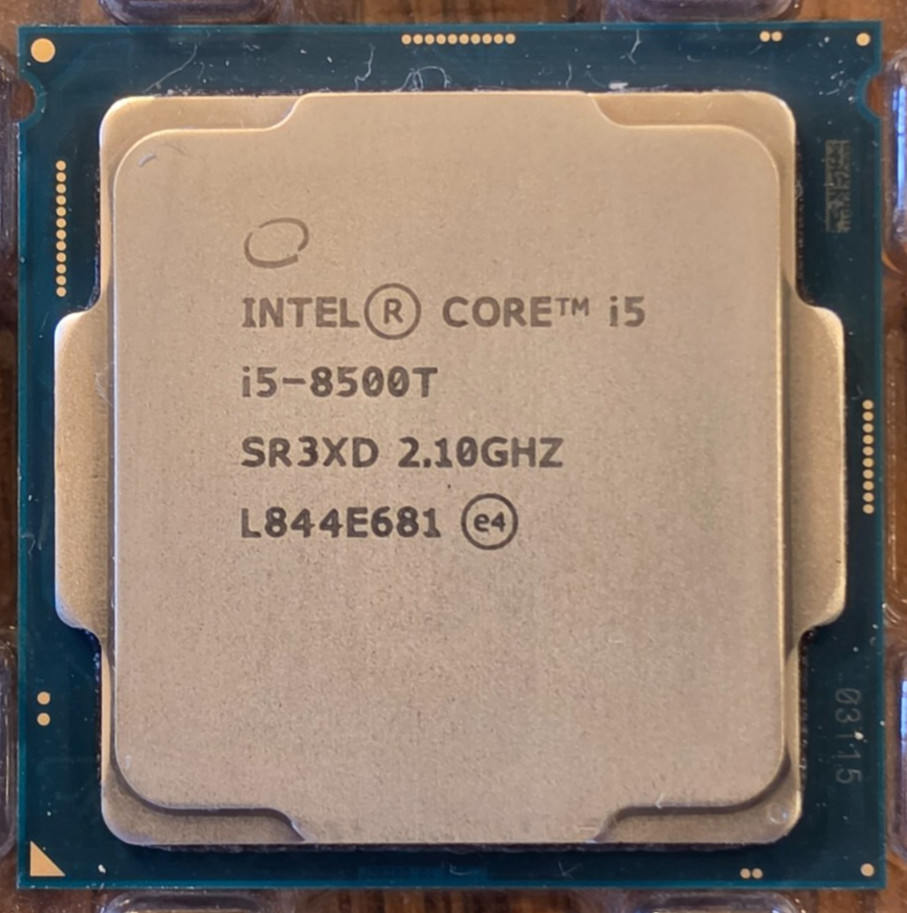 LOT of 108 Intel Core i5-8500T – 2.10 GHz 6-Core SR3XD CPUs Processors
