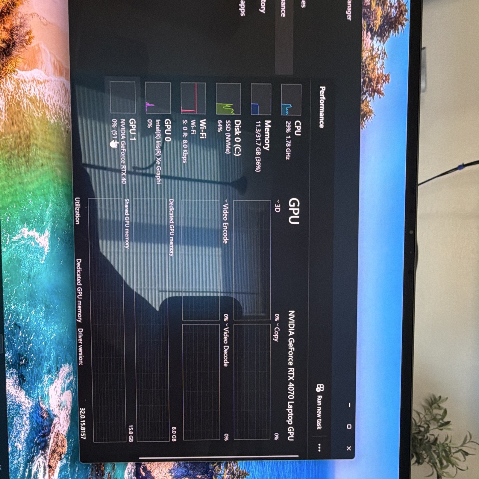 Dell XPS 15 9530 i7-13700H 32GB 1TB SSD RTX 4070 15″ Win11 Touch