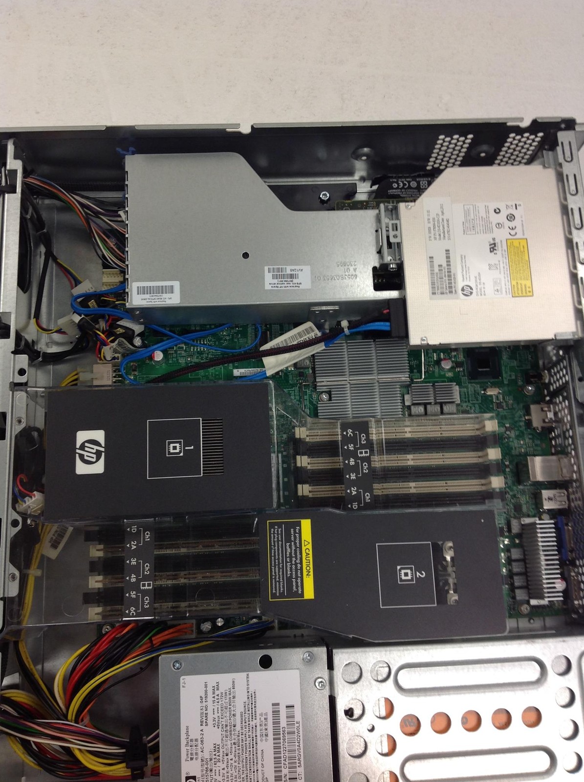 HP Storageworks P4500 G2 Intel Xeon E5620 2.40GHz Server w/ 8GB, 2x 750W PS