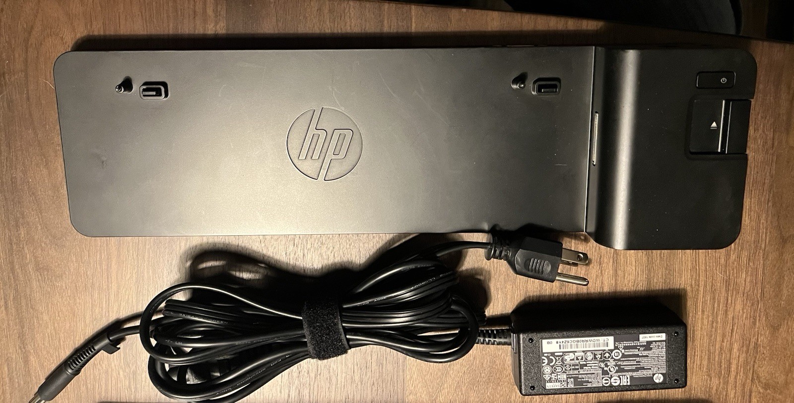 HP 2013 UltraSlim Docking Station with Power Adapter (D9Y32AA#ABA)
