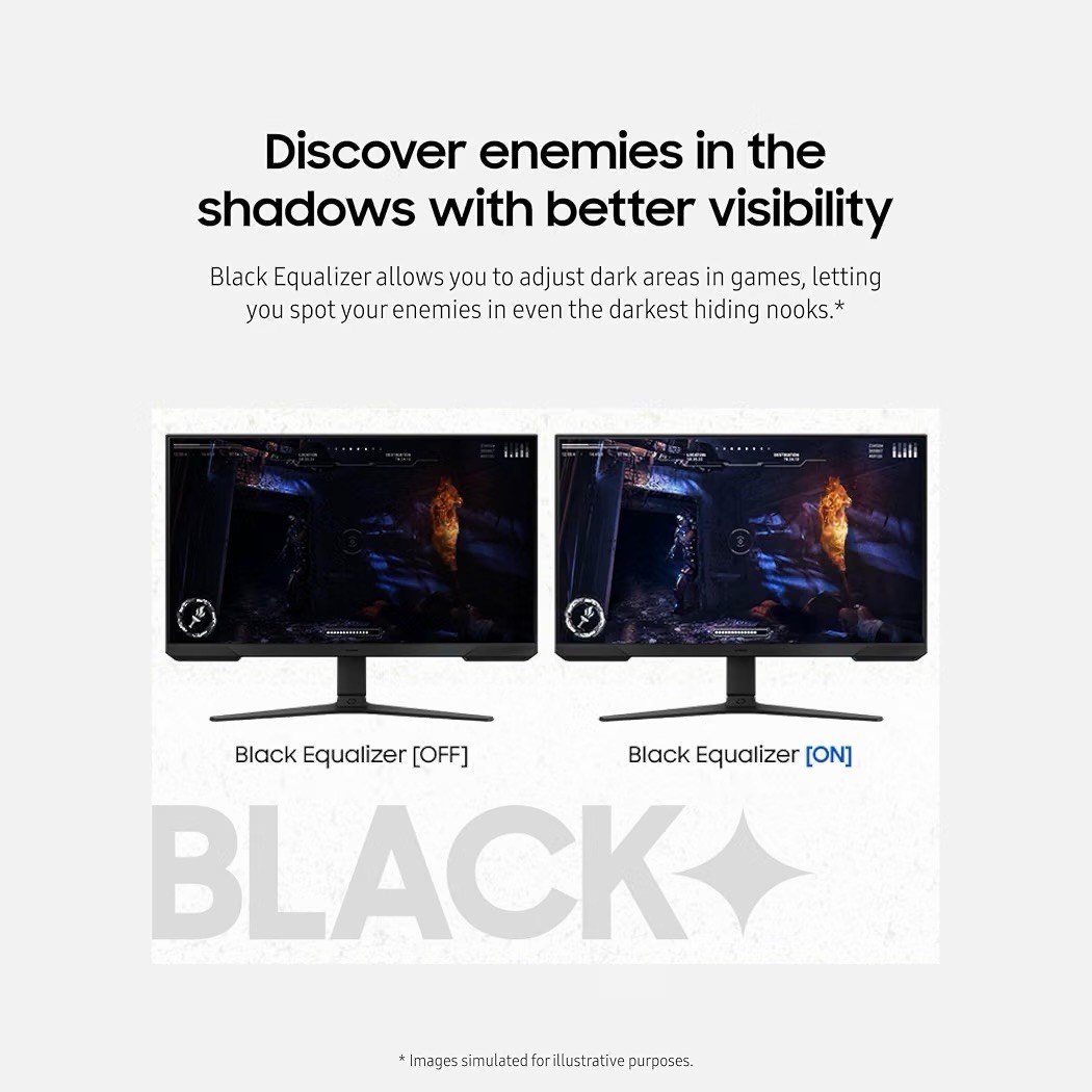 Samsung 32-Inch Odyssey G3 (G30D) FHD Gaming Monitor, 1ms, 180Hz, AMD FreeSync