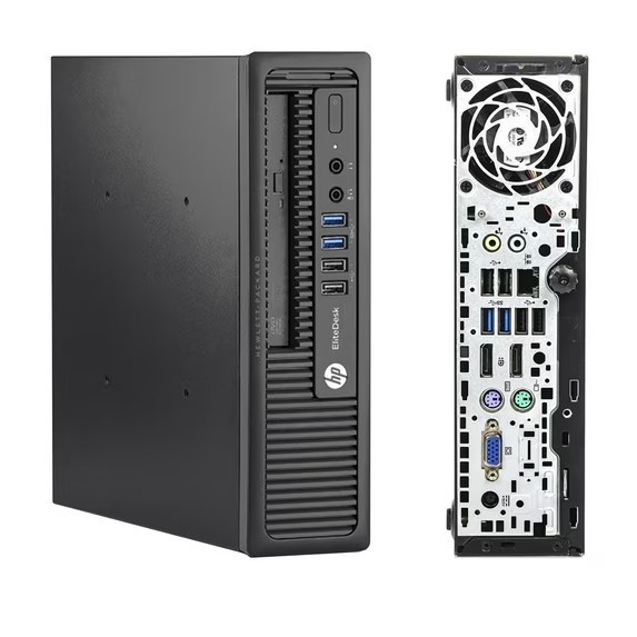 HP EliteDesk 800 G1 USDT Core i5 Desktop Computer 16GB RAM 240GB SSD Windows 11