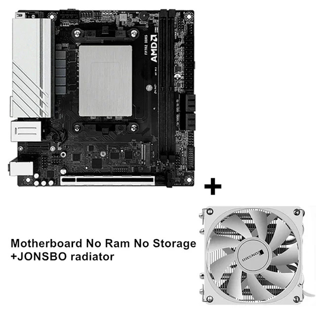 N17 NAS Gaming Mainboard AMD Ryzen9 8945HS 7940HS R7 8745HS 7840HS 4*SATA 2*NVMe