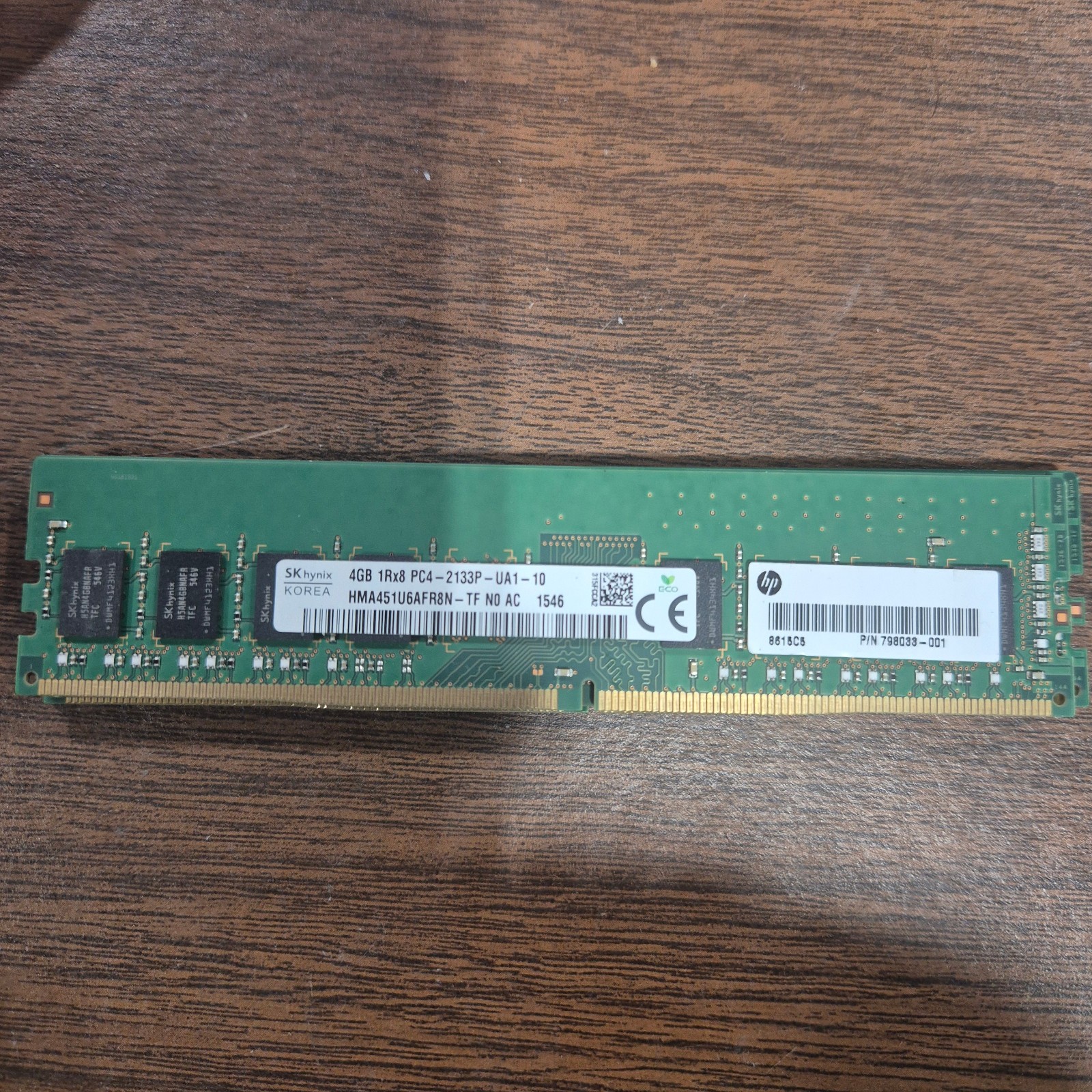SK Hynix 4GB DDR4 RAM 1Rx8 PC4-2133P HMA451U6AFR8N-TF DDR4-2133MHz UDIMM Desktop