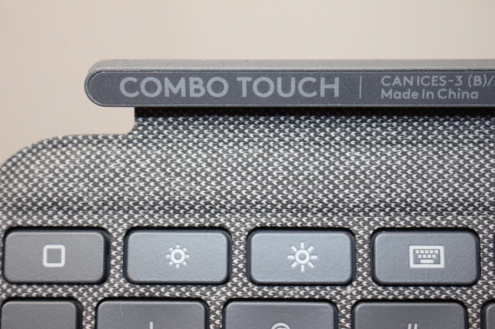Logitech Combo Touch YU0048 for iPad Backlit PN 820-009838 KEYBOARD ONLY!!
