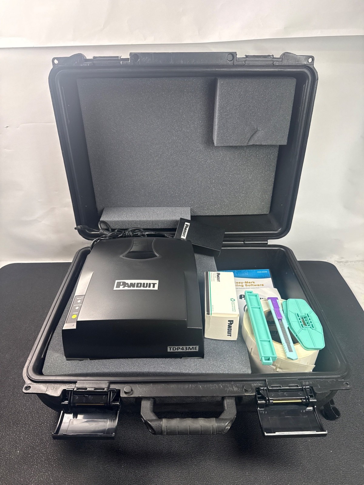 Panduit TDP43ME Cable Label Thermal Transfer Desktop Printer – Read