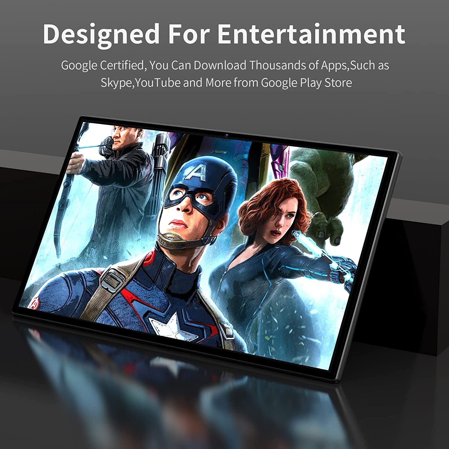 11 Inch Android 11 Deca Core HD Game Tablet Computer PC Wifi Dual Camera 256G