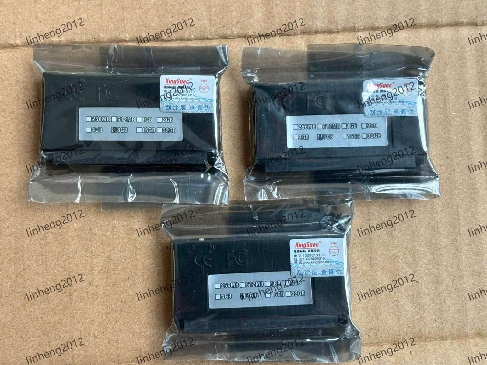 3PCS KINGSPEC 8GB 44PIN Disk On Module PATA/IDE/EIDE
