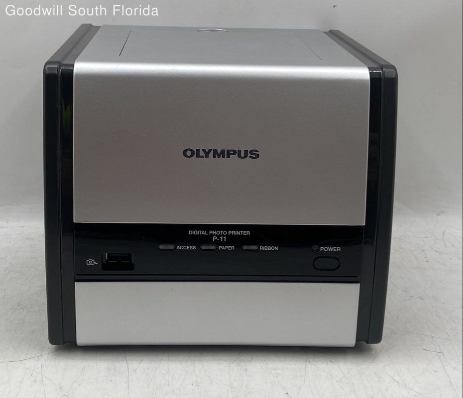 Olympus Model P-11 Color Output Type Thermal Digital Photo Printer Not Tested